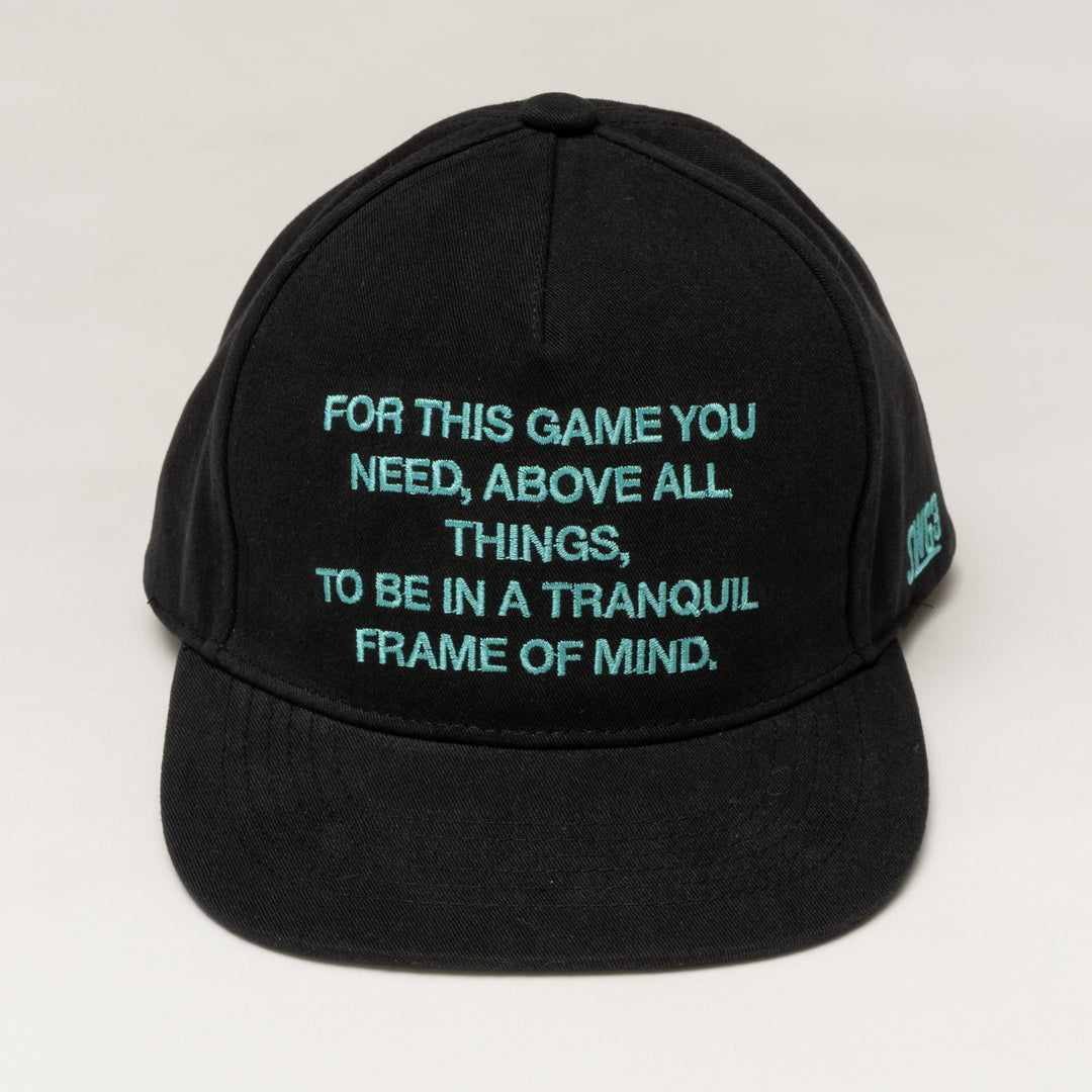 FRAME OF MIND B.B. CAP, BLACK