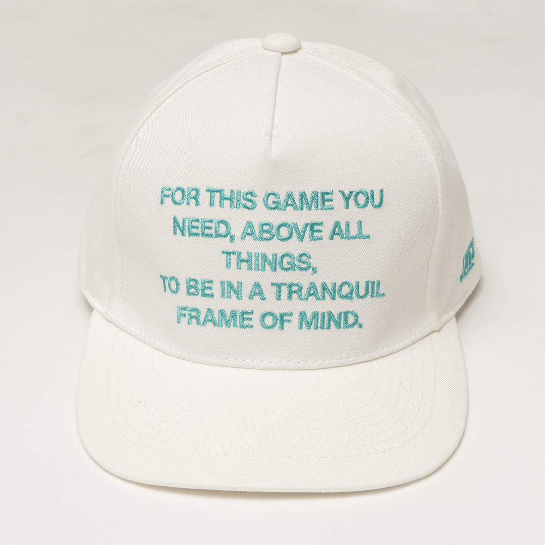 FRAME OF MIND B.B. CAP, WHITE