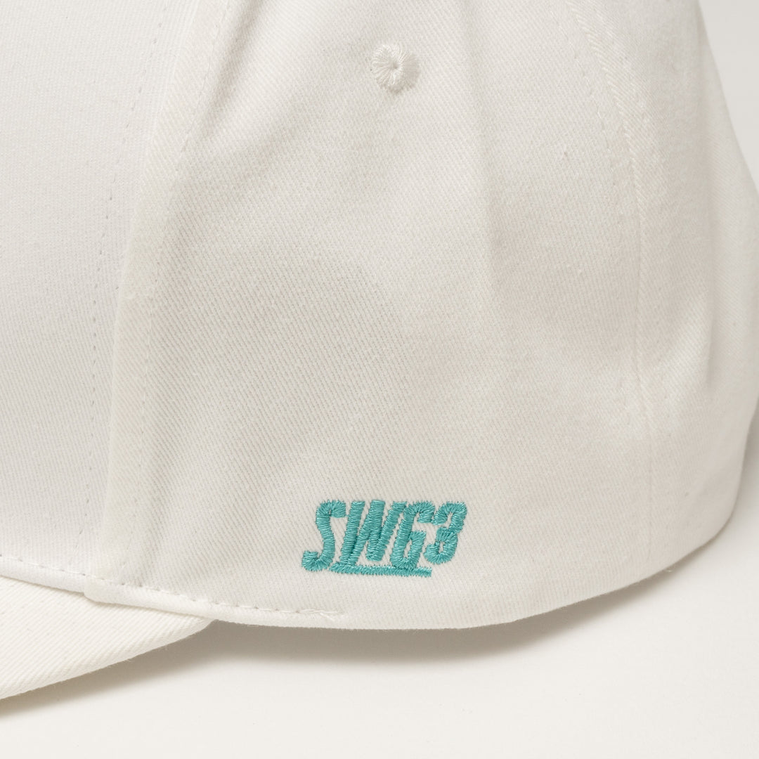 FRAME OF MIND B.B. CAP, WHITE