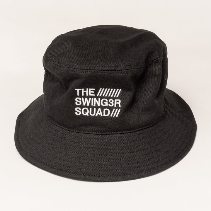 SQUAD BUCKET HAT, BLACK