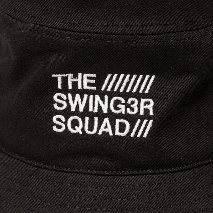 SQUAD BUCKET HAT, BLACK