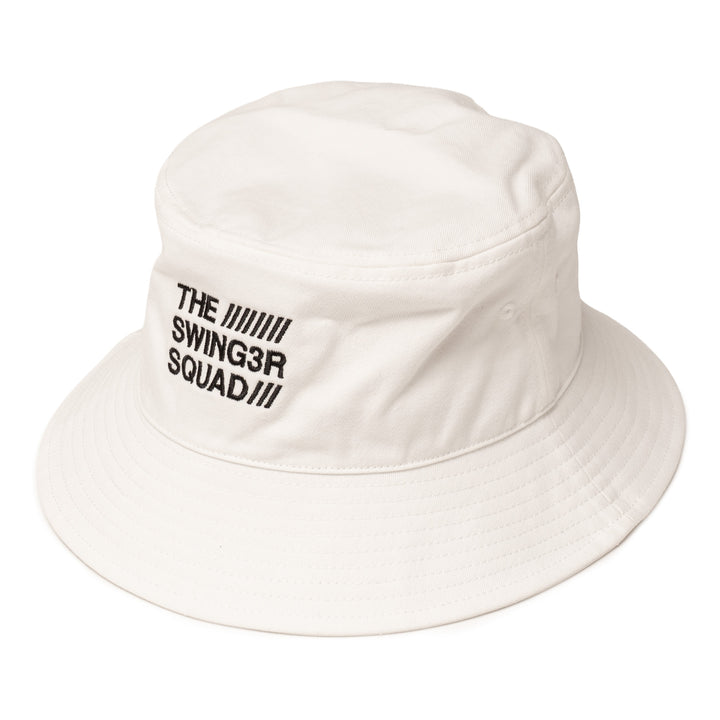 SQUAD BUCKET HAT, WHITE