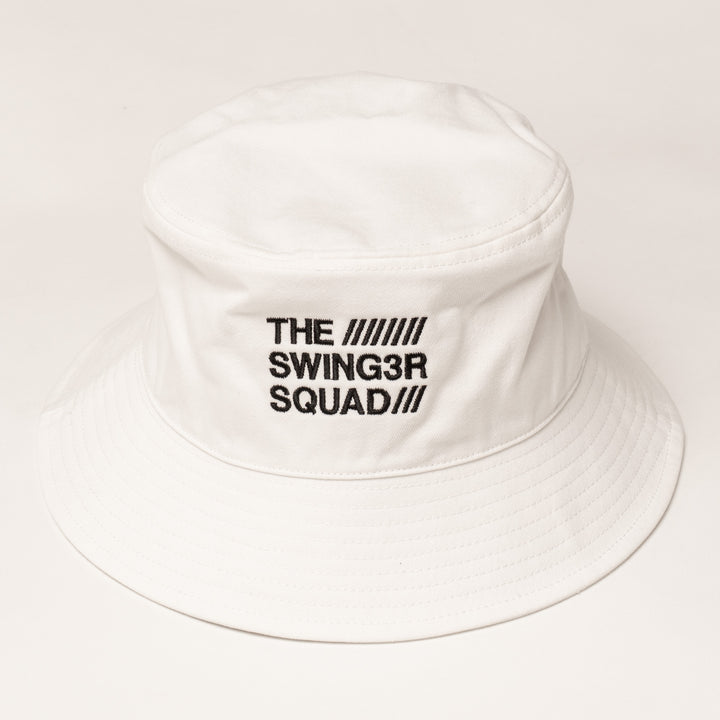 SQUAD BUCKET HAT, WHITE