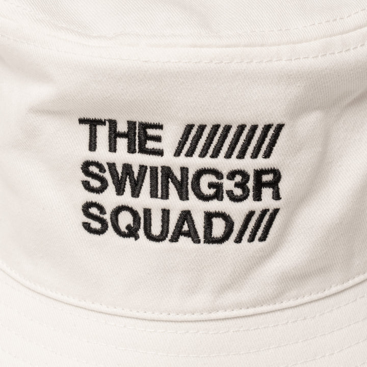 SQUAD BUCKET HAT, WHITE