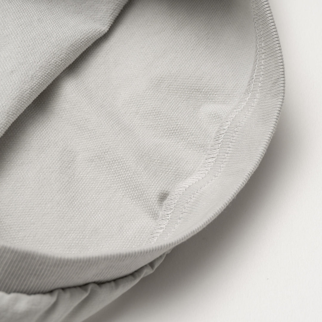 STRETCH NYLON SHORT SLEEVE, L.GRAY