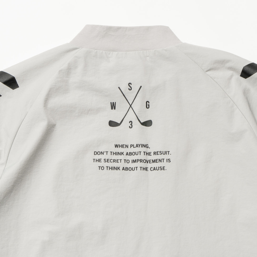 STRETCH NYLON SHORT SLEEVE, L.GRAY