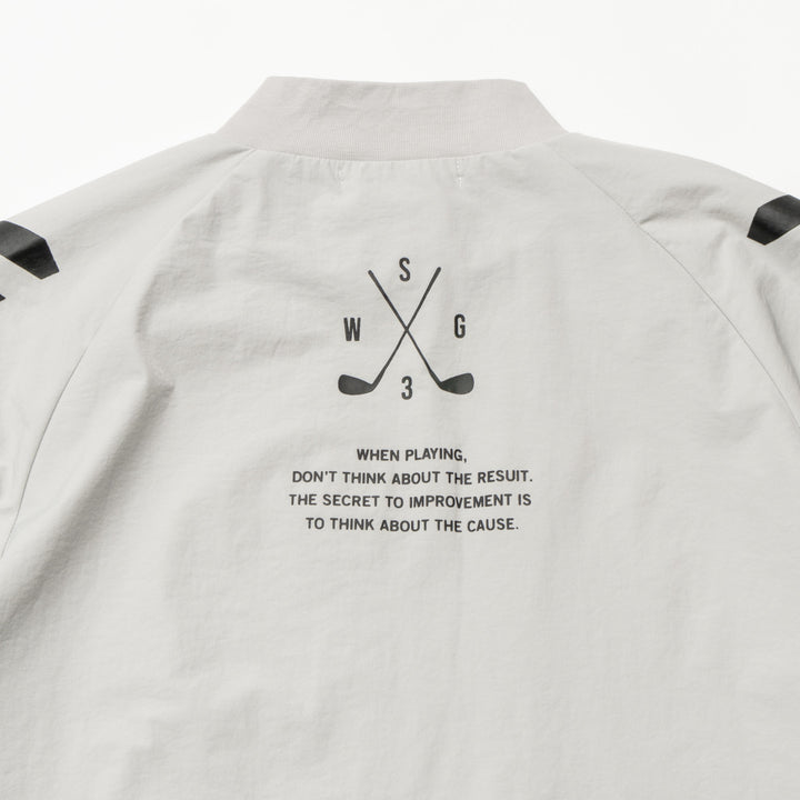 STRETCH NYLON SHORT SLEEVE, L.GRAY