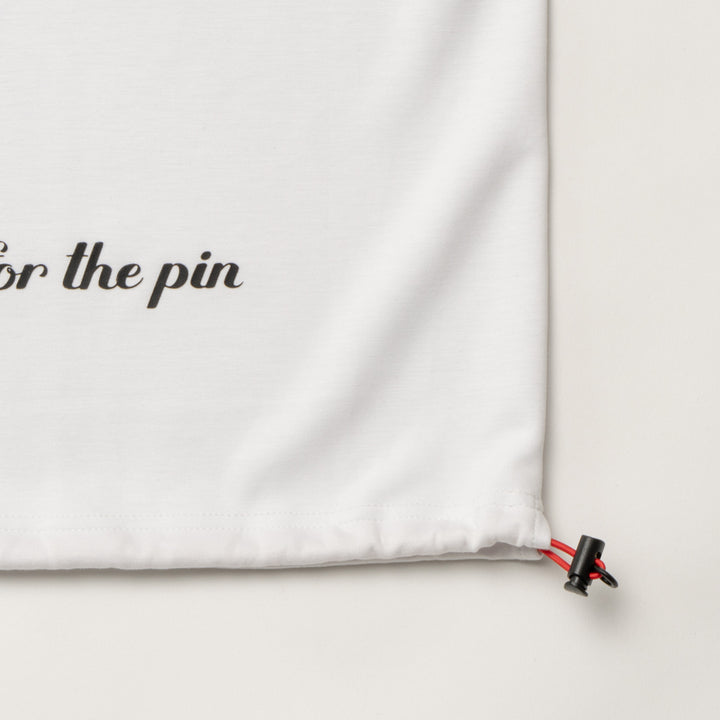 BLOW UP MOCK TEE, WHITE
