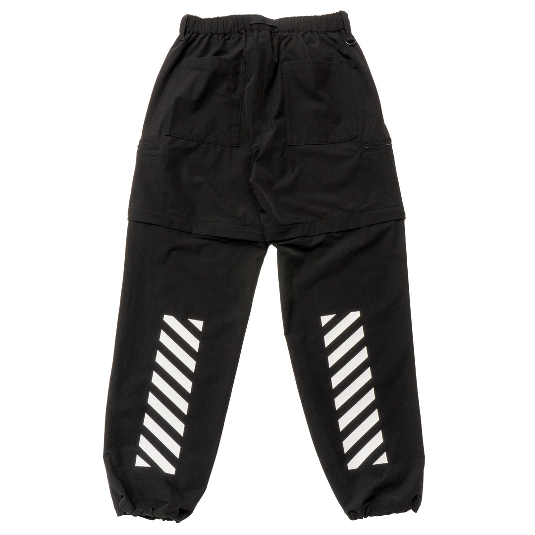 STRETCH NYLON DETACHMENT PT, BLACK