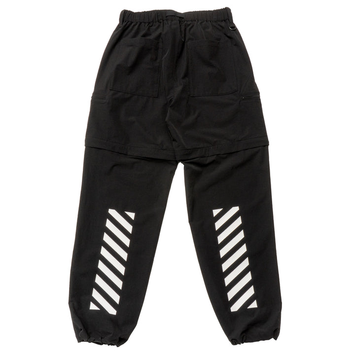STRETCH NYLON DETACHMENT PT, BLACK