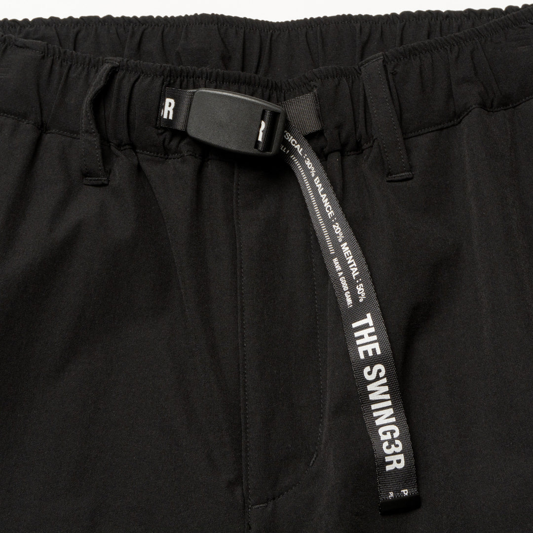 STRETCH NYLON DETACHMENT PT, BLACK