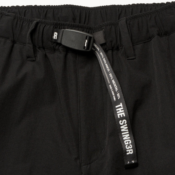 STRETCH NYLON DETACHMENT PT, BLACK