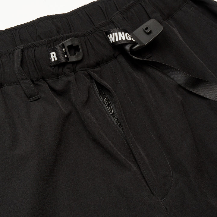 STRETCH NYLON DETACHMENT PT, BLACK