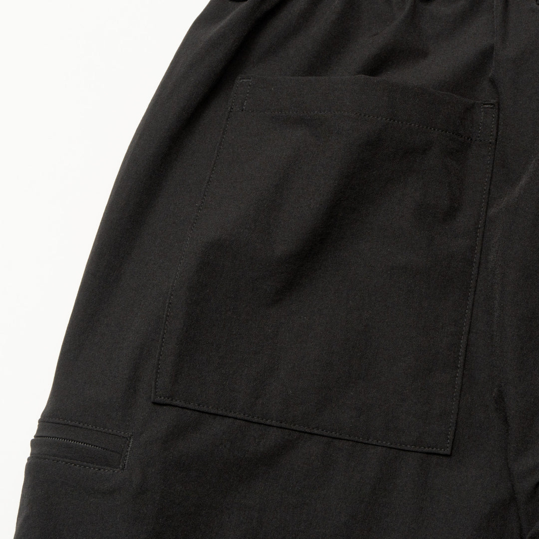 STRETCH NYLON DETACHMENT PT, BLACK
