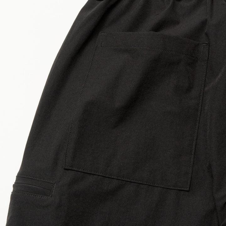 STRETCH NYLON DETACHMENT PT, BLACK