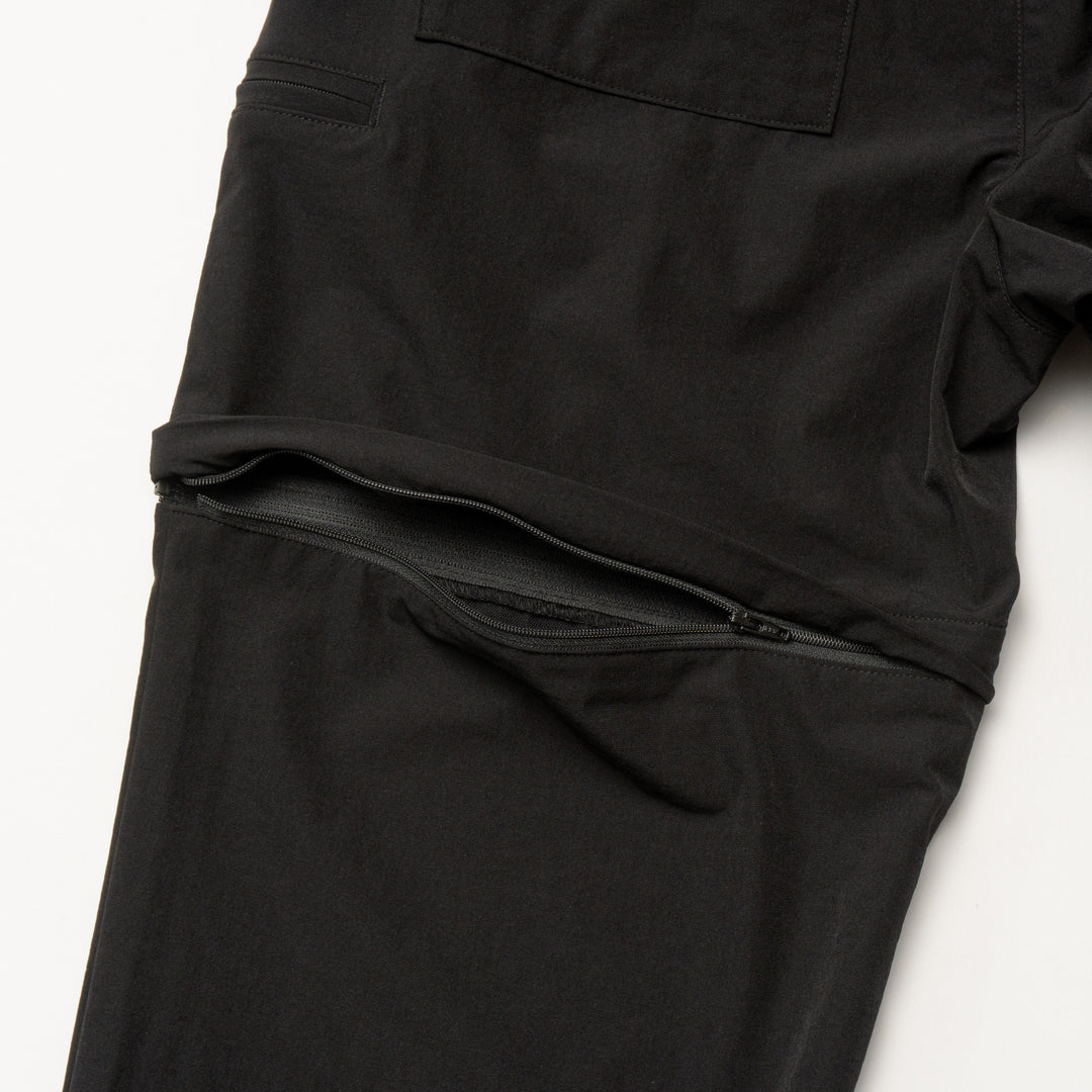 STRETCH NYLON DETACHMENT PT, BLACK