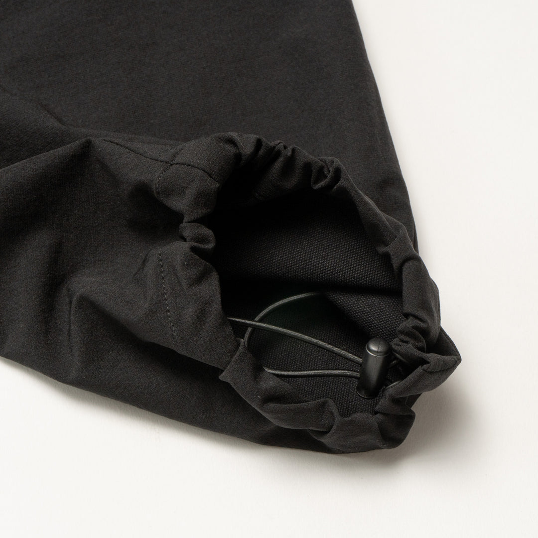 STRETCH NYLON DETACHMENT PT, BLACK