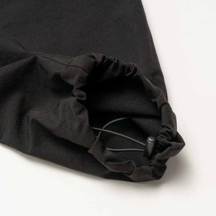 STRETCH NYLON DETACHMENT PT, BLACK