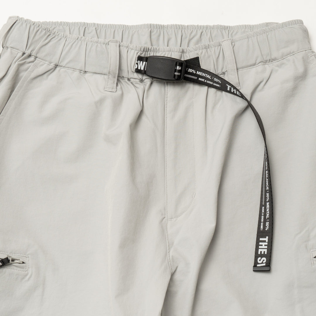 STRETCH NYLON DETACHMENT PT, L.GRAY