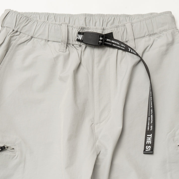 STRETCH NYLON DETACHMENT PT, L.GRAY