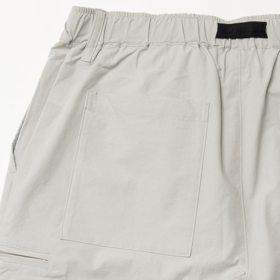 STRETCH NYLON DETACHMENT PT, L.GRAY