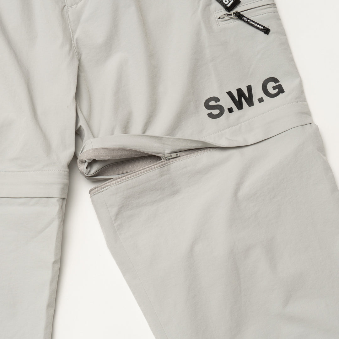STRETCH NYLON DETACHMENT PT, L.GRAY