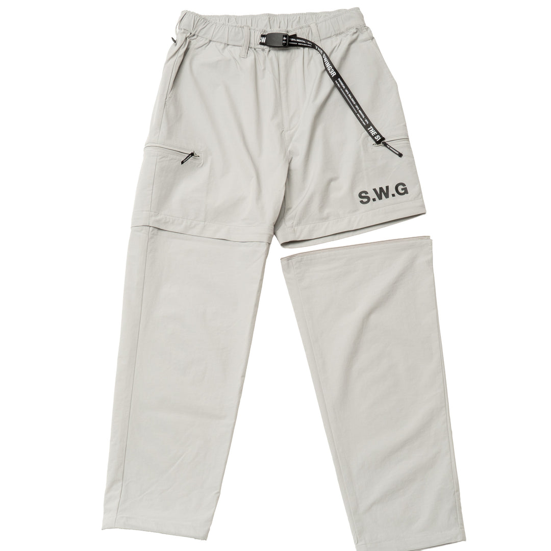 STRETCH NYLON DETACHMENT PT, L.GRAY