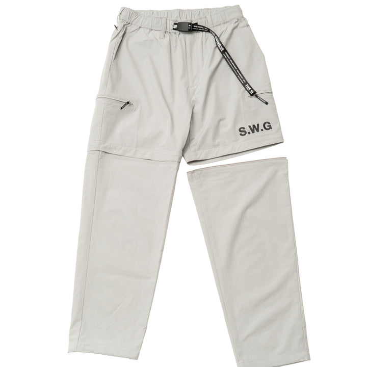STRETCH NYLON DETACHMENT PT, L.GRAY
