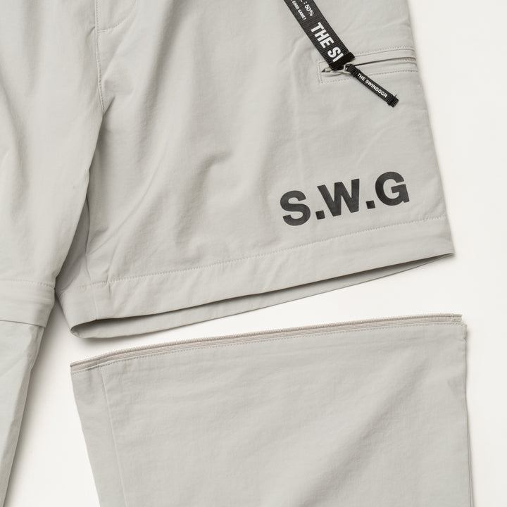 STRETCH NYLON DETACHMENT PT, L.GRAY