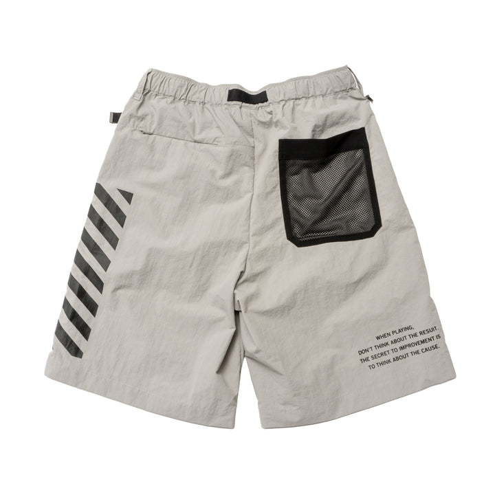 NYLON TROUSER SHORTS, L.GRAY