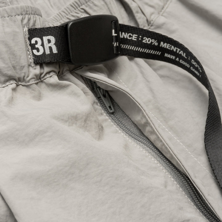 NYLON TROUSER SHORTS, L.GRAY