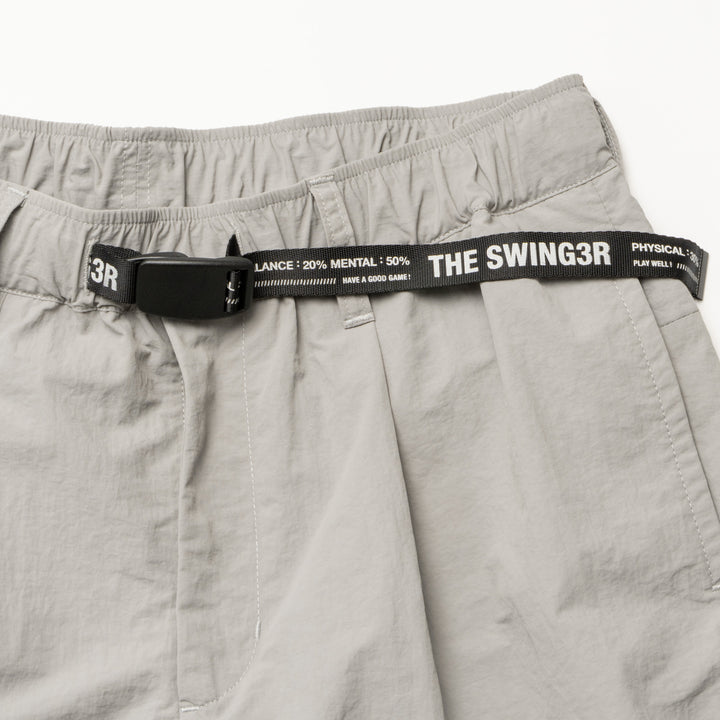 NYLON TROUSER SHORTS, L.GRAY