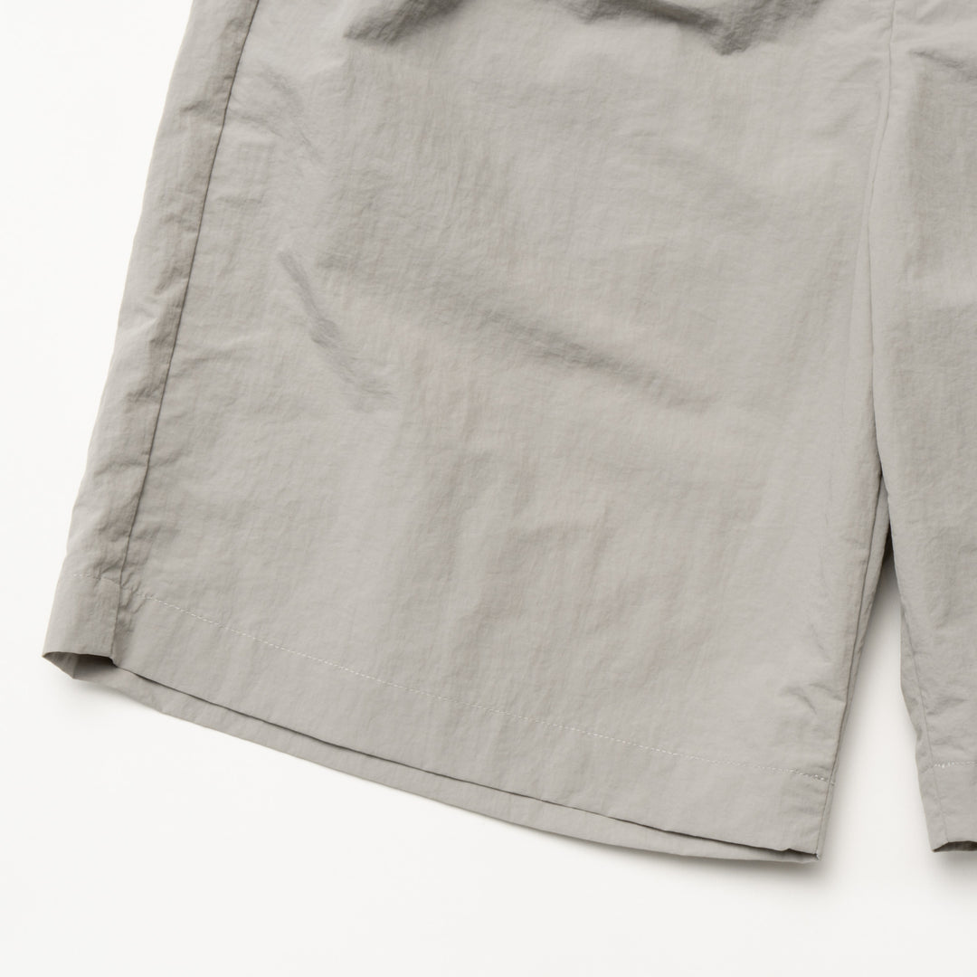 NYLON TROUSER SHORTS, L.GRAY