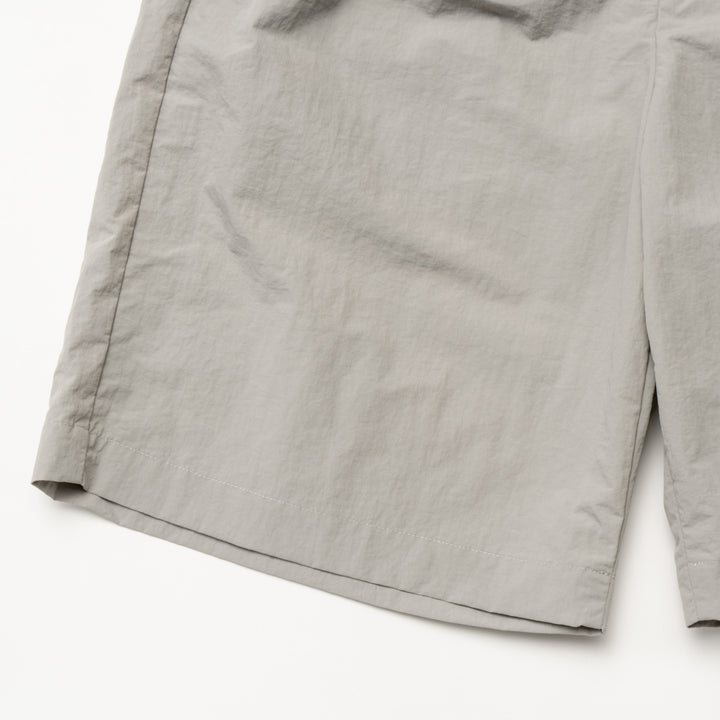 NYLON TROUSER SHORTS, L.GRAY