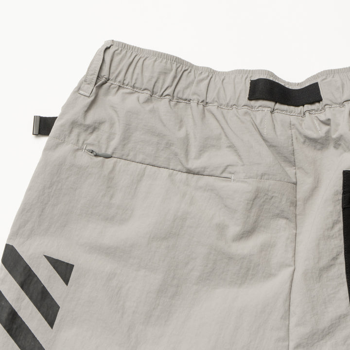 NYLON TROUSER SHORTS, L.GRAY