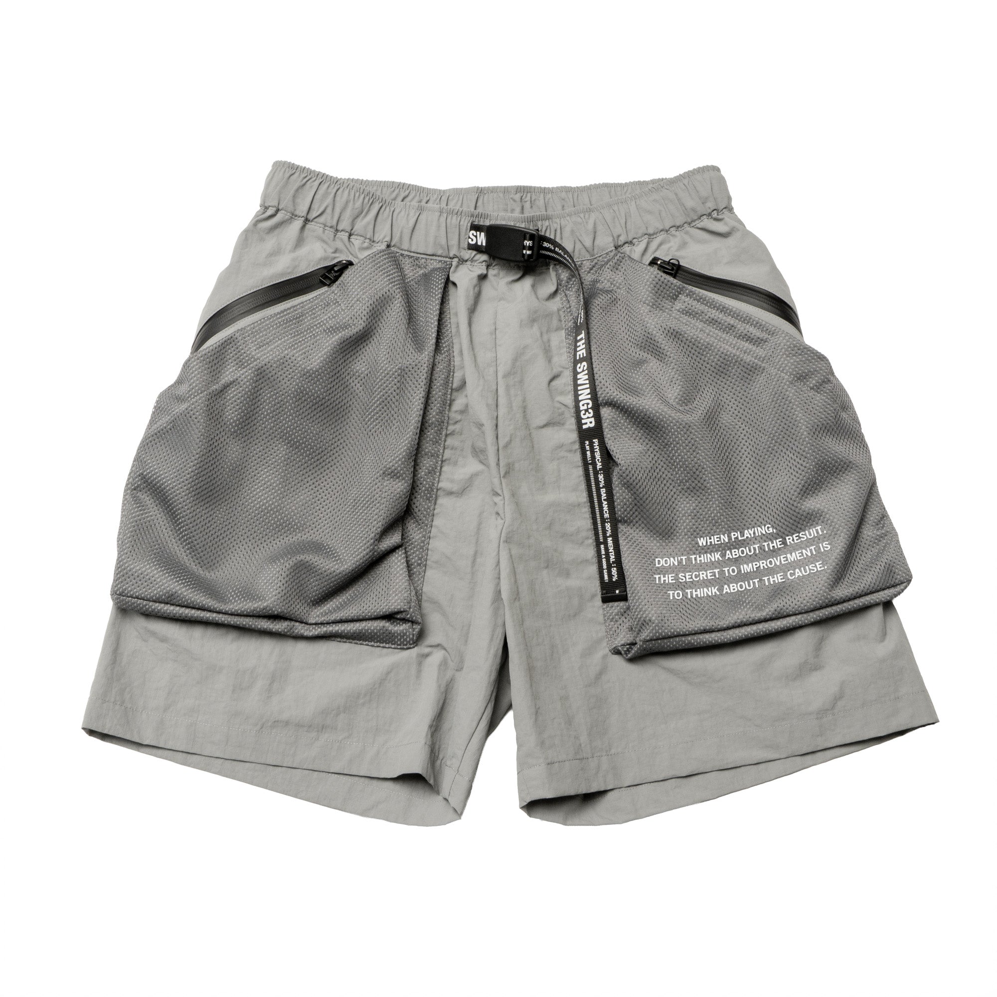 メンズウェア THE SWINGGGR/MULTI FUNCTIONAL SHORTS MULTIFUNCTIONAL SHORTS, GRAY - THE SWINGGGR GOLFERS OUTFITS