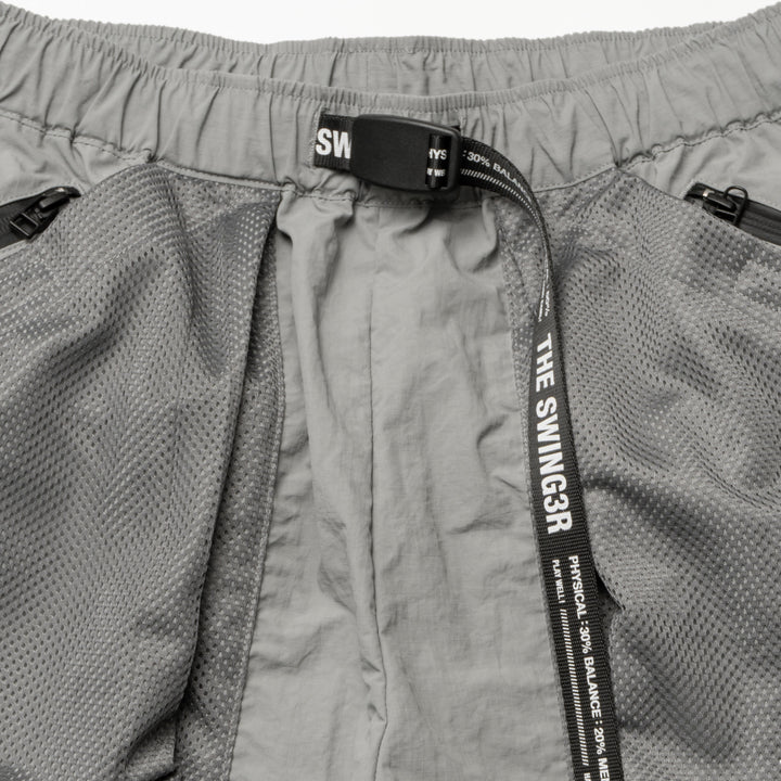 MULTIFUNCTIONAL SHORTS, GRAY