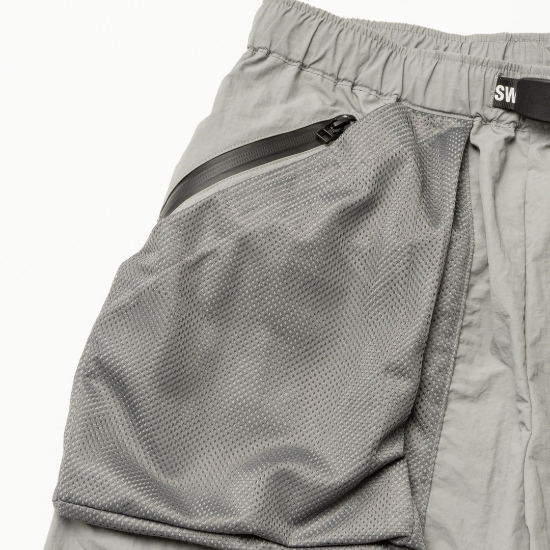 MULTIFUNCTIONAL SHORTS, GRAY