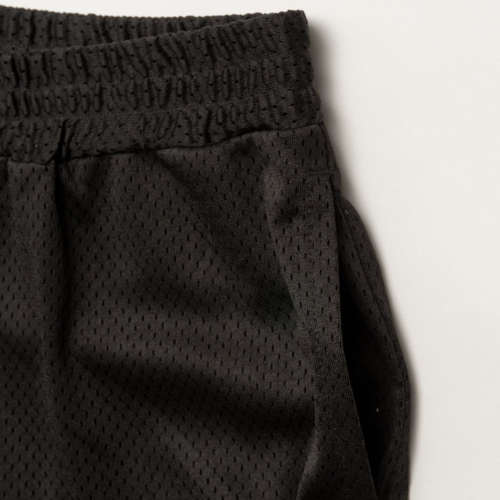 MESH SHORTS, BLACK