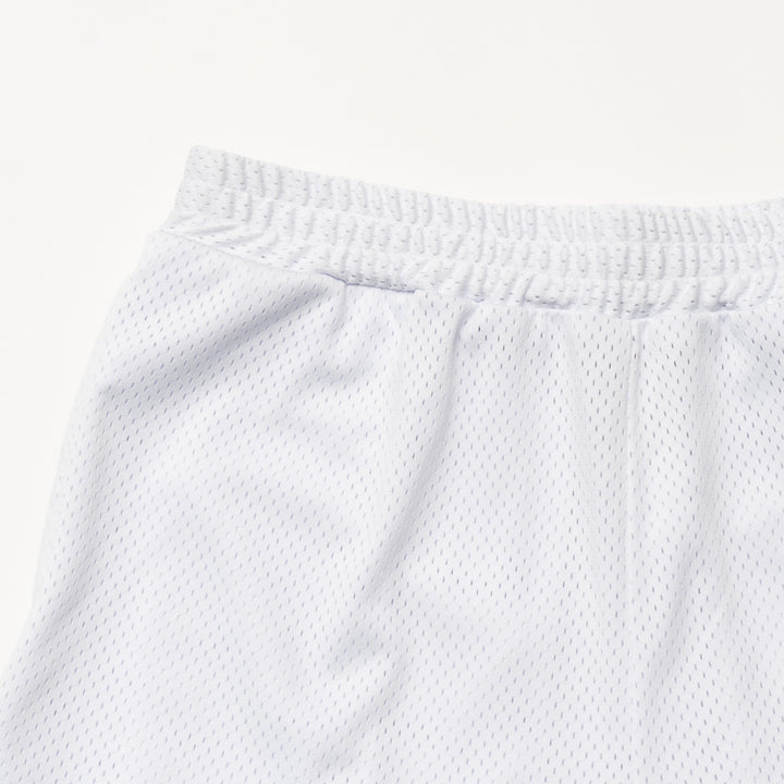 MESH SHORTS, WHITE