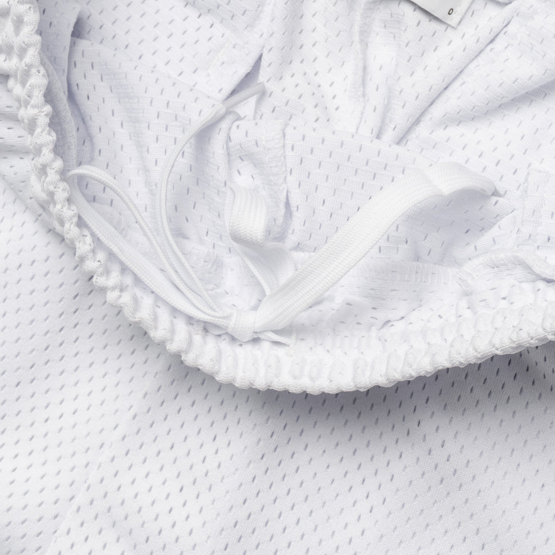 MESH SHORTS, WHITE