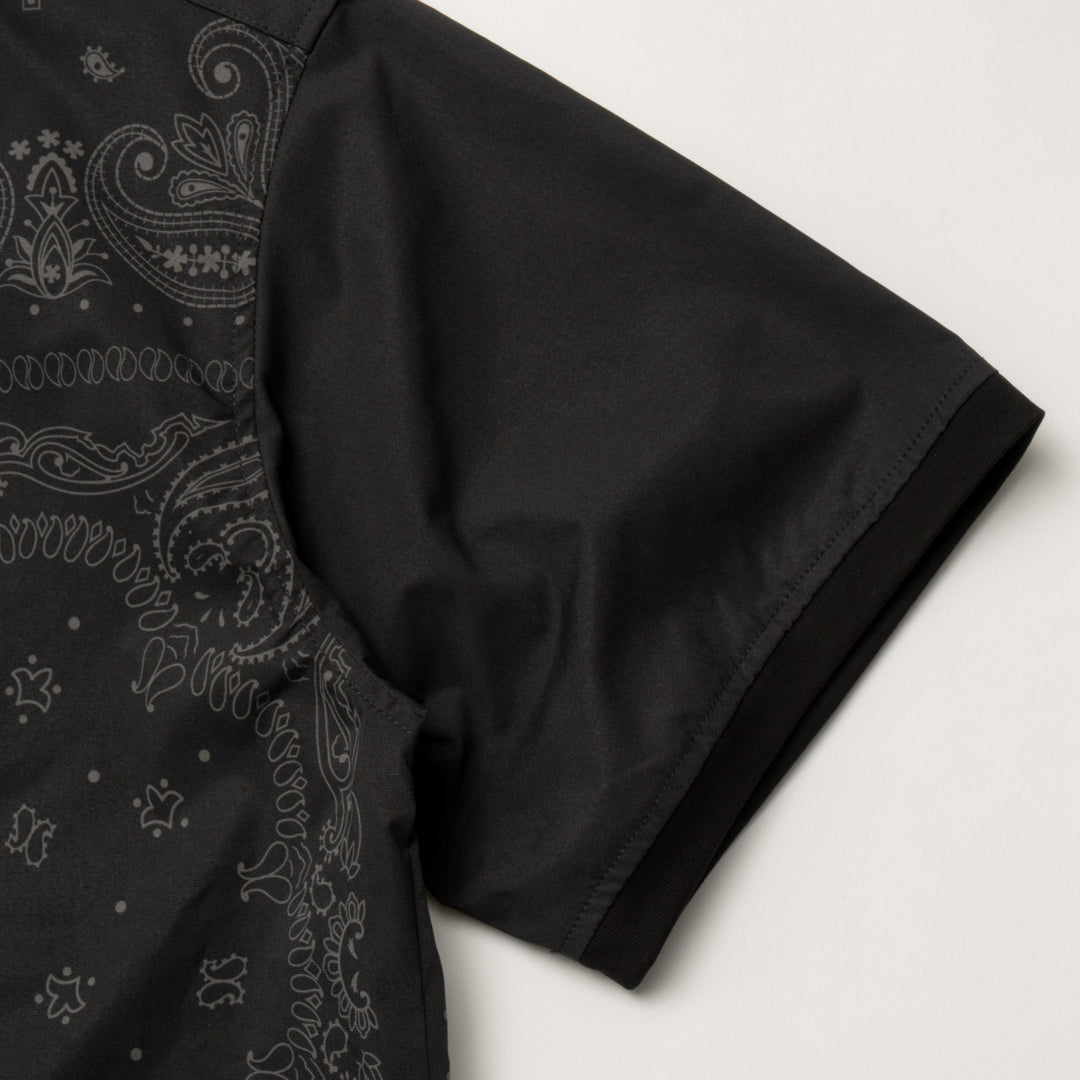 BANDANA SHIRT, BLACK