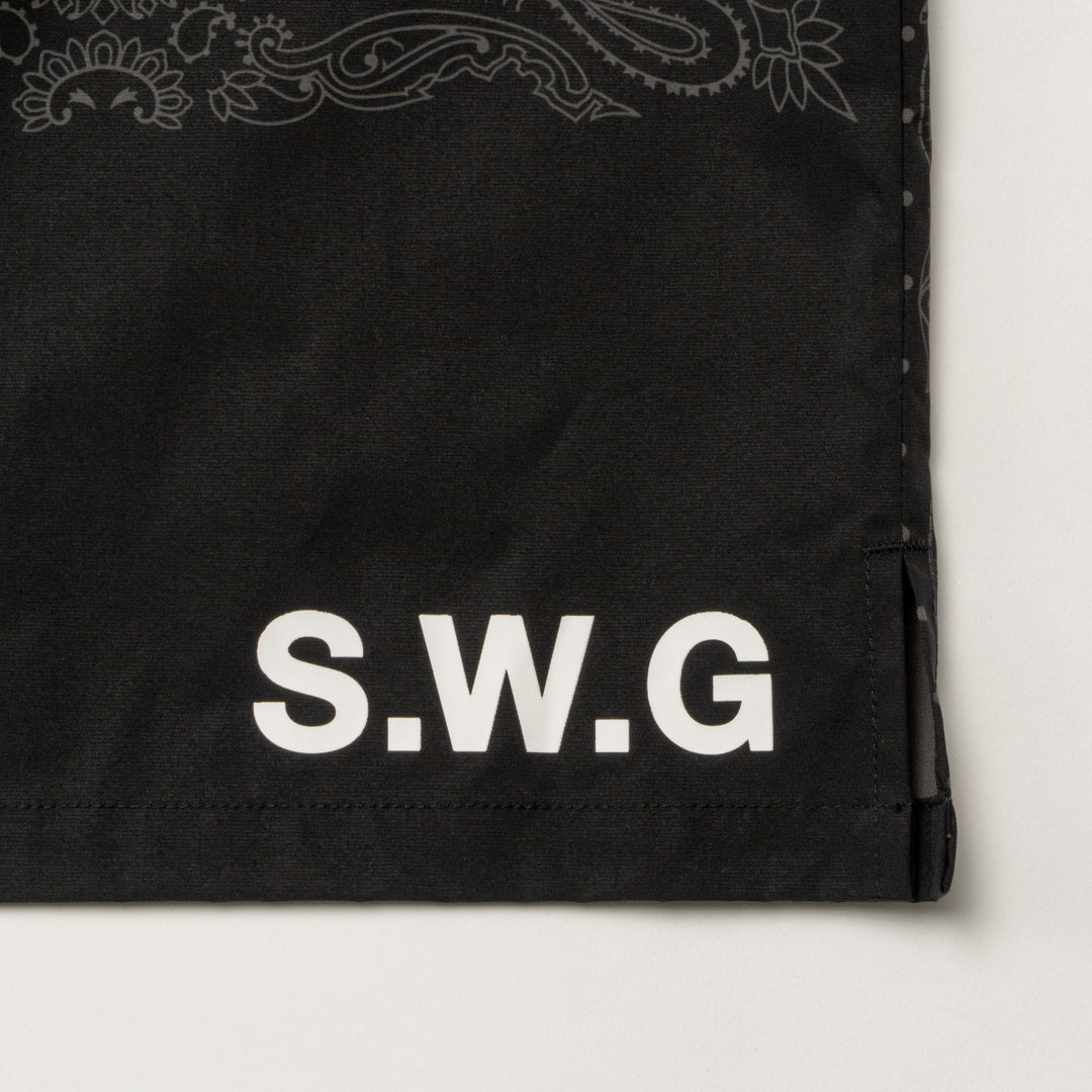 BANDANA SHIRT, BLACK