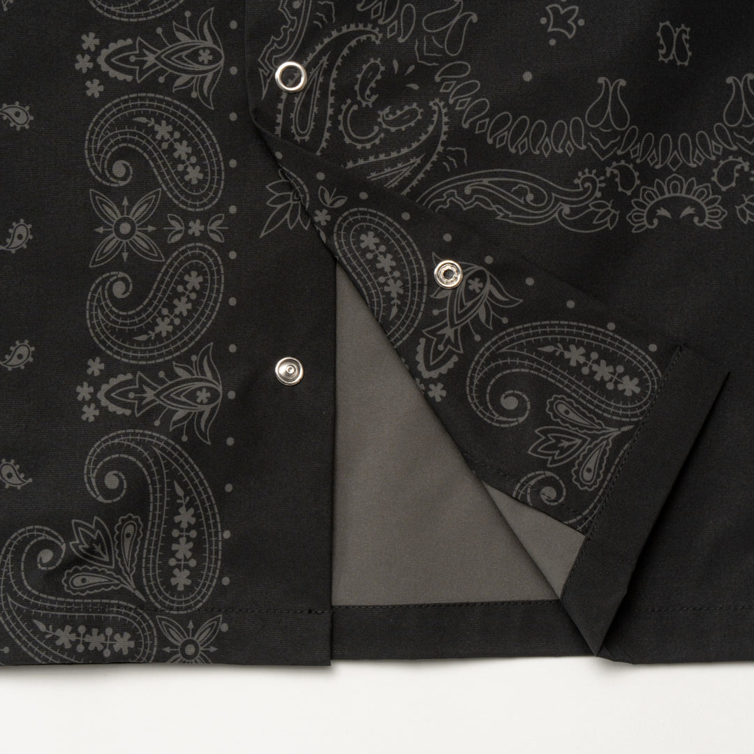 BANDANA SHIRT, BLACK