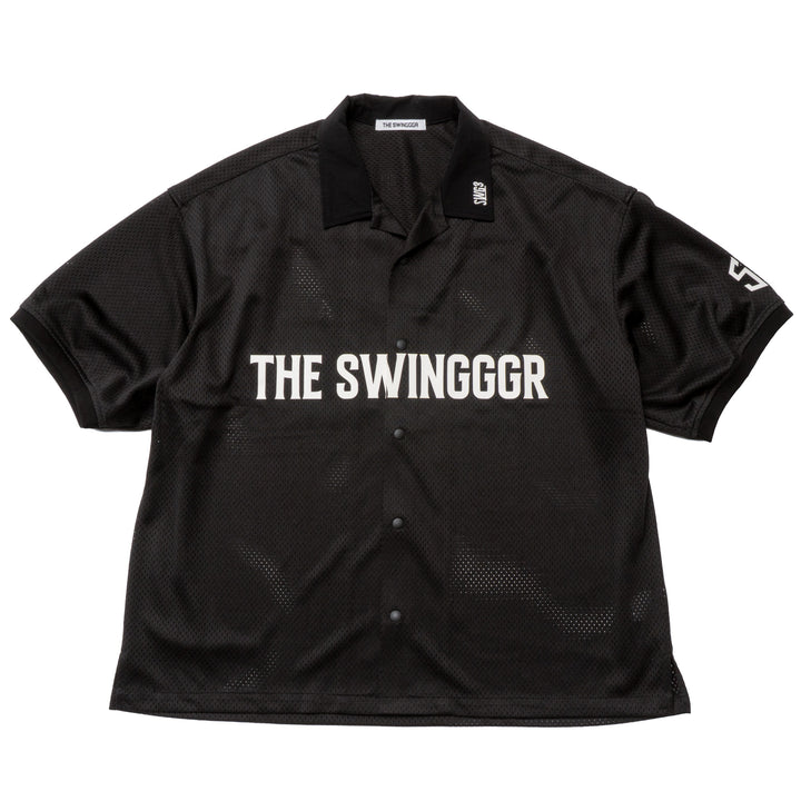 MESH SHIRT, BLACK