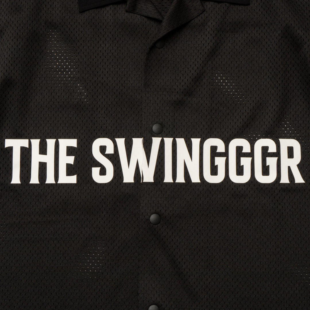 MESH SHIRT, BLACK