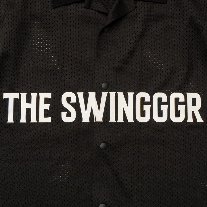 MESH SHIRT, BLACK