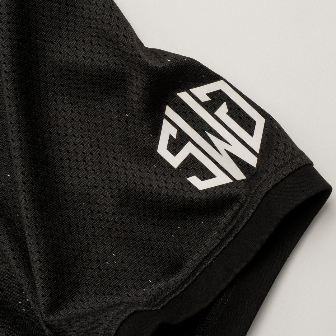 MESH SHIRT, BLACK