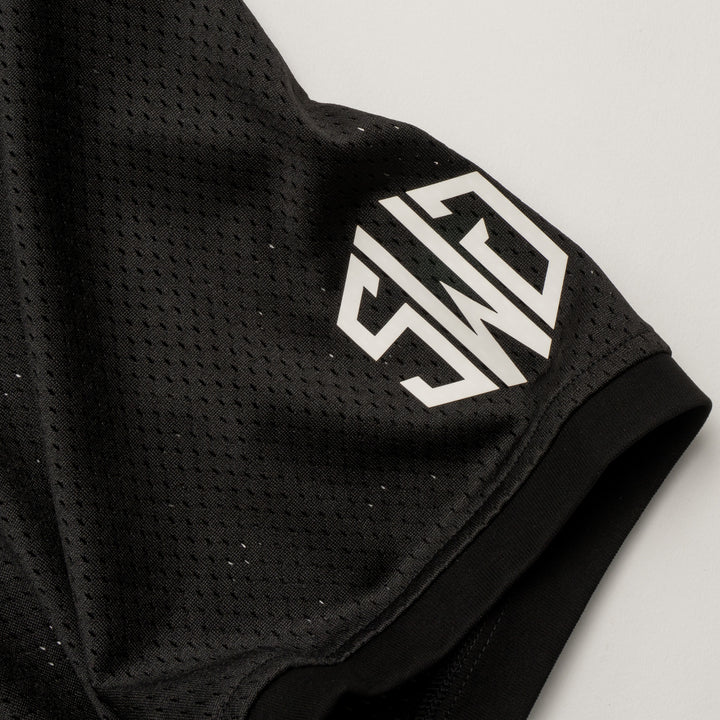 MESH SHIRT, BLACK