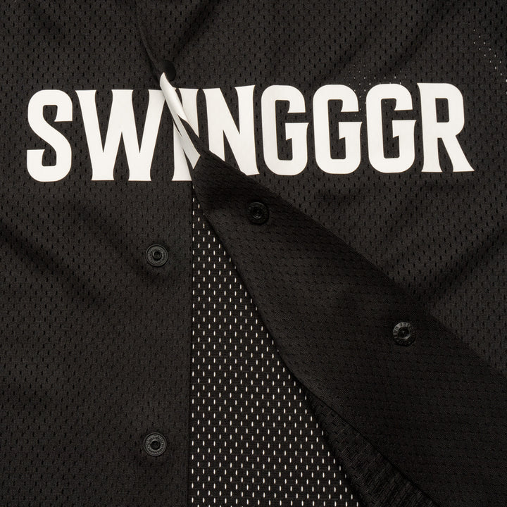 MESH SHIRT, BLACK